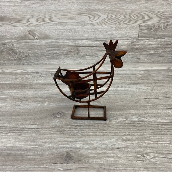 Accents Vintage Metal Rooster Candle Holder Poshmark